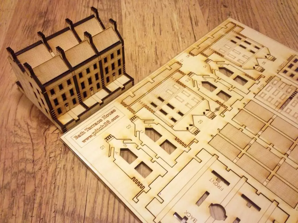 Maqueta de Hobby de Madera