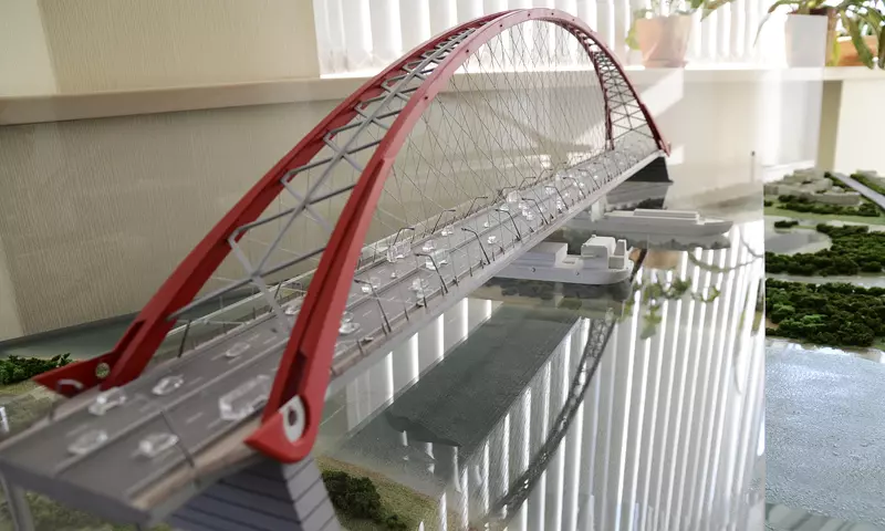 Maqueta Arquitectónica de Puente