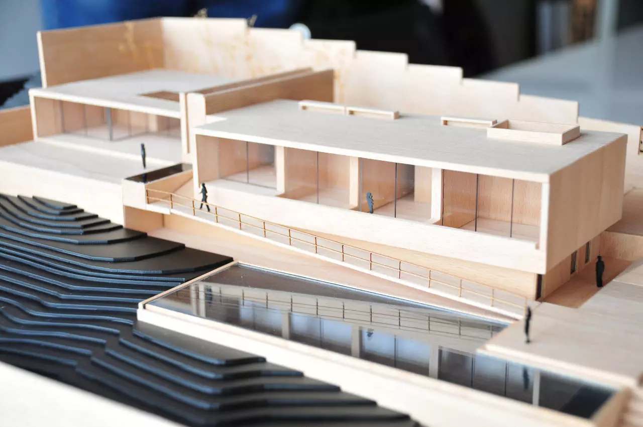Maqueta de diseño de interiores