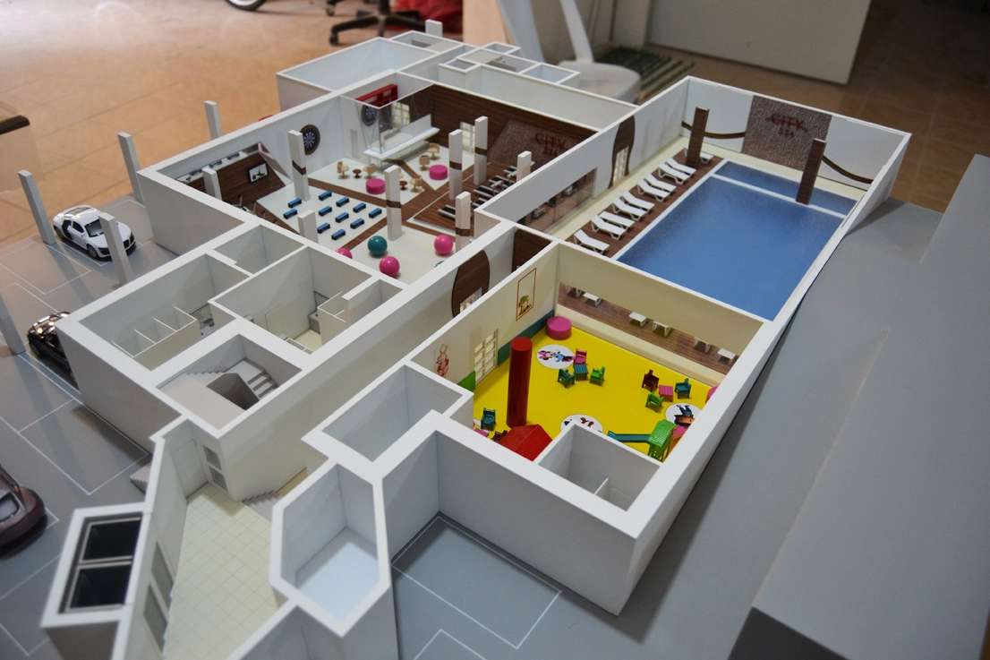 Selección de escala en maquetas arquitectónicas
