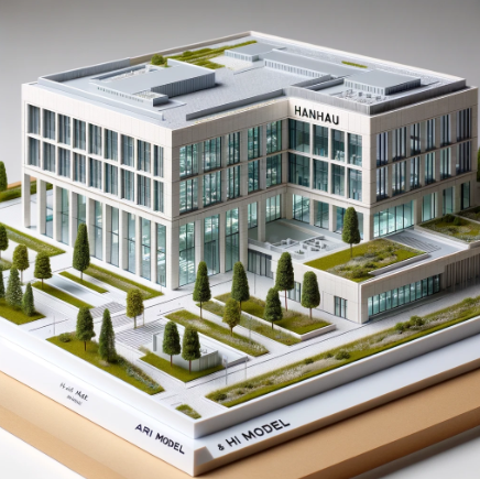 Modelo arquitectónico creado por Ari Maqueta en Valdemoro.