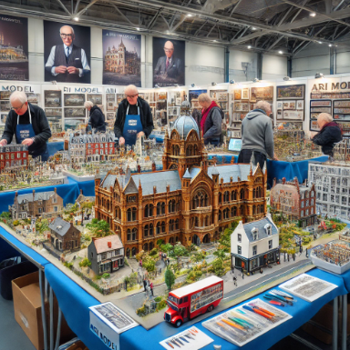 Exhibiciones de Ari Maqueta en la Feria de Modelismo Almería.