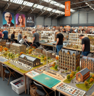  Maquetas detalladas de Ari Maqueta en la Feria de Modelismo Logroño.