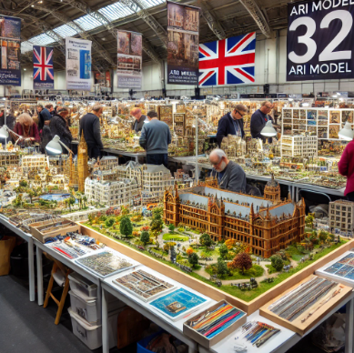 Modelos detallados presentados por Ari Maqueta en la Feria de Modelismo Algeciras.