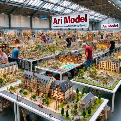 Modelos detallados presentados por Ari Maqueta en la Feria de Modelismo Orihuela.