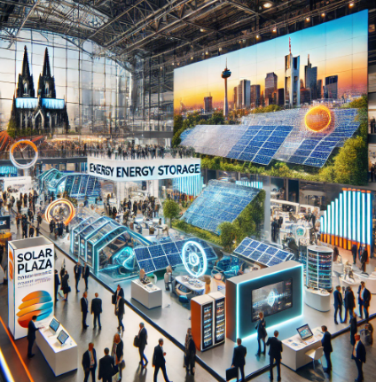 Descubre soluciones innovadoras para el almacenamiento de energía solar en el Solar Plaza Energy Storage en Colonia el 10 de noviembre de 2024.