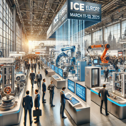 Descubra los últimos desarrollos en maquinaria industrial y tecnología en la Ice Europe en Múnich, del 11 al 13 de marzo de 2025.