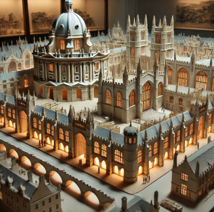 Un modelo arquitectónico detallado creado por Ari Maqueta en Santander, que destaca por su precisión y calidad artesanal.