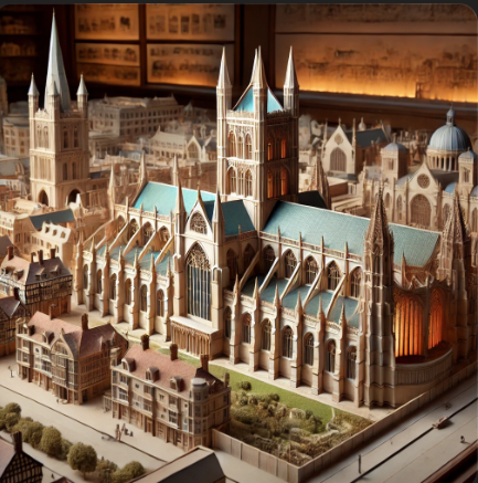 Modelo arquitectónico creado por Ari Maqueta para un proyecto en Ourense, demostrando un alto nivel de detalle y calidad en la representación.