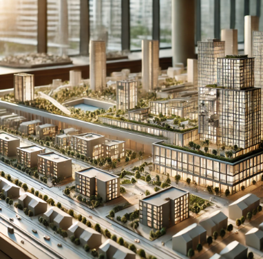 Un modelo arquitectónico meticulosamente diseñado por Ari Maqueta, que muestra un nivel de detalle excepcional para proyectos en Las Rozas de Madrid. Este modelo facilita la visualización del proyecto para arquitectos, clientes e inversores.