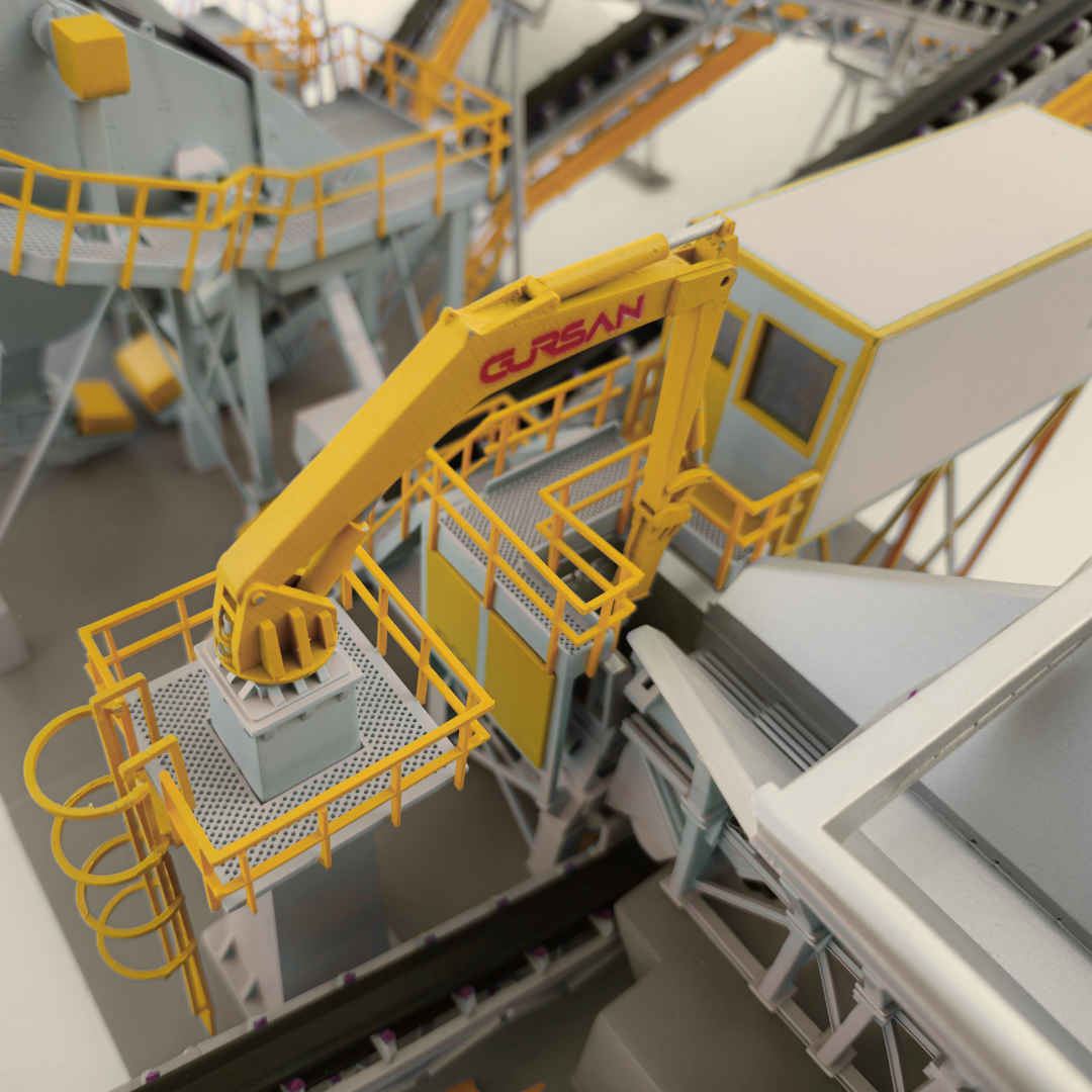 #Bauma2025 #GURSAN #ARIMaqueta #MaquetaIndustrial #Trituración #Cribado #FeriaInternacional #ModeladoIndustrial #StandB2215